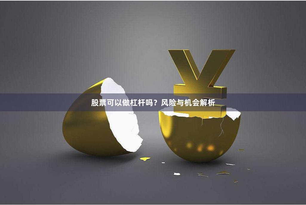 股票可以做杠杆吗？风险与机会解析